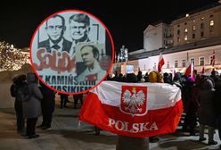 Skandaliczny transparent na proteście? "Nie mają żadnych zahamowań"