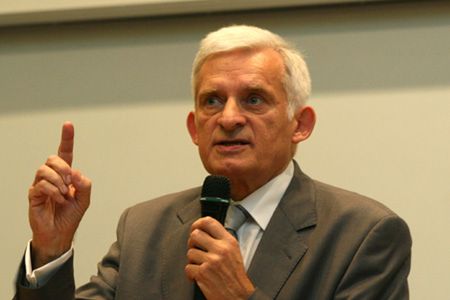 Buzek poparł w Białymstoku kandydata PO