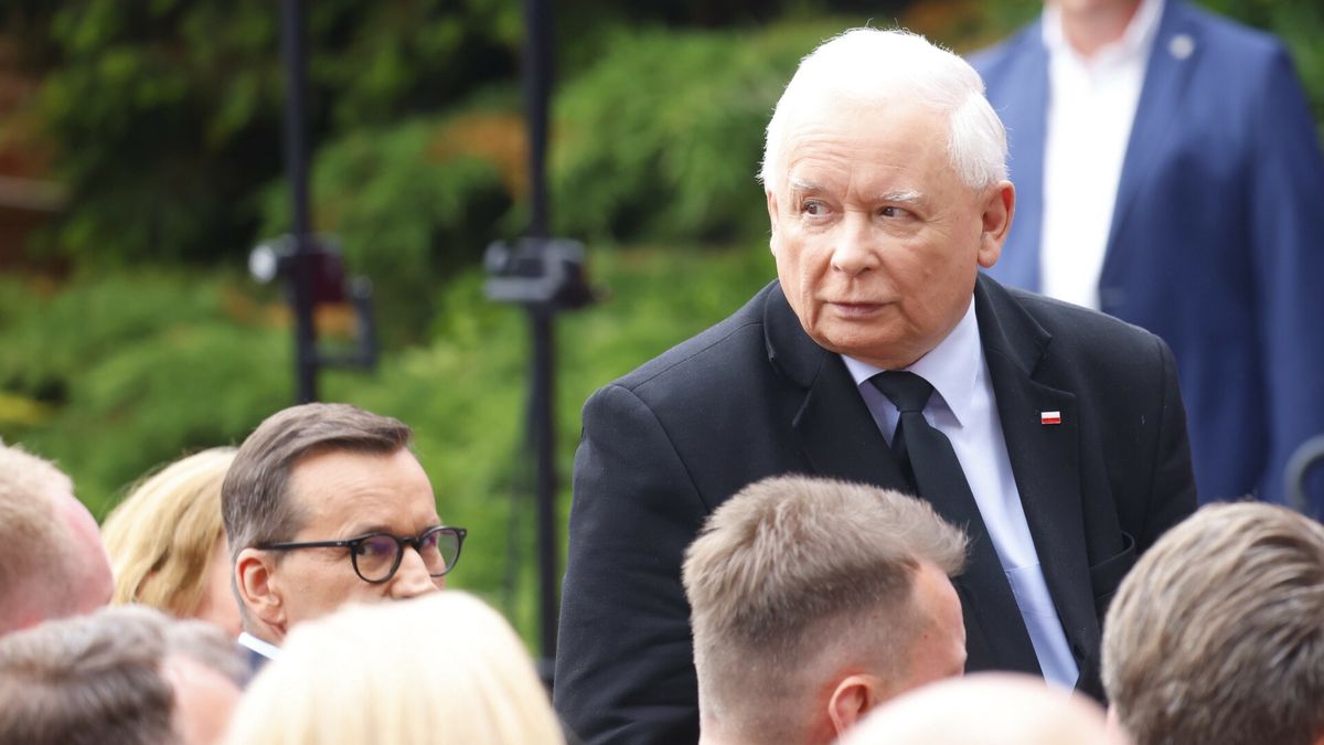 Konwencja PiS w Pu?tusku22.06.2024. Pultusk. Konwencja PiS z udzialem Jaroslawa Kaczynskiego. Fot. Filip Naumienko/REPORTER N/z: Jaroslaw KaczynskiFilip Naumienko/REPORTER