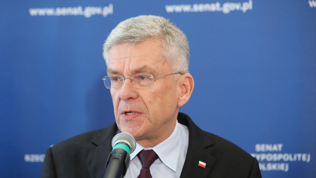 Marszałek Karczewski pochwalił się zdjęciem wnuka