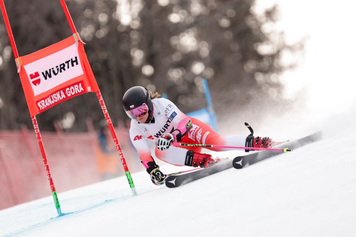 Slalom gigant w Kranjskiej Gorze. Polki odpadły po pierwszym przejeździe