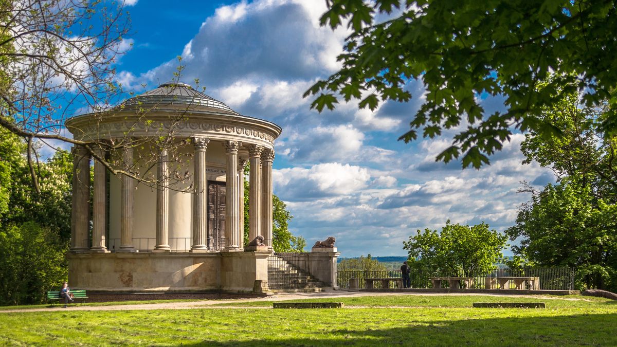 Świątynia Sybilli - charakterystyczny budynek na terenie 