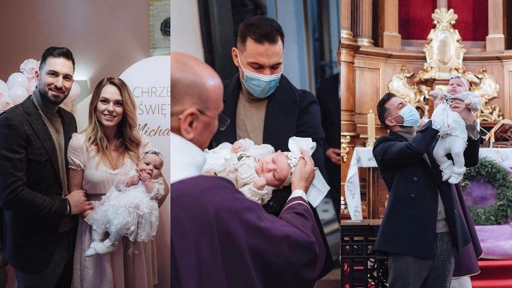 Rafał Maślak ochrzcił córkę