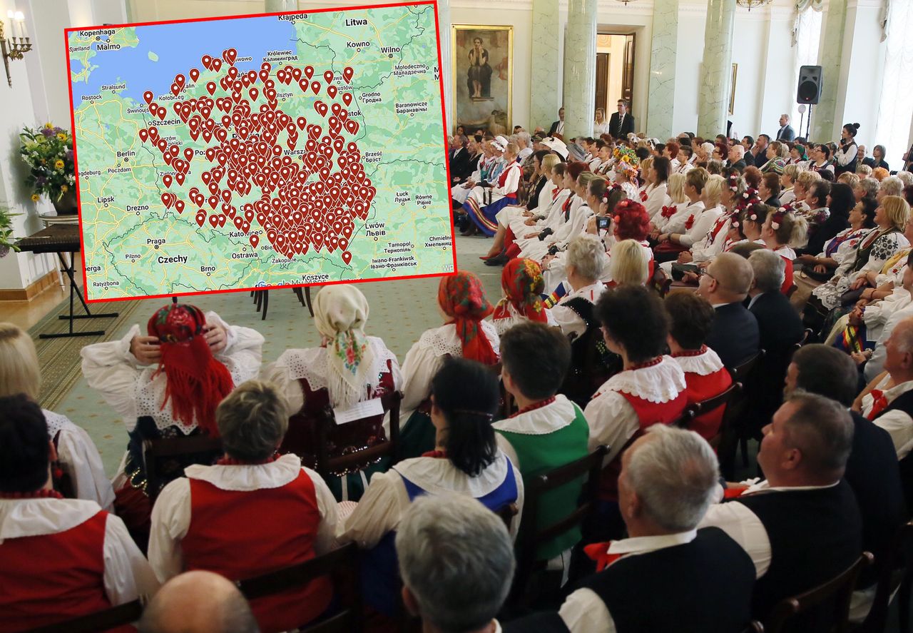 Coraz więcej kontrowersji. Mapa aż czerwona, tyle dostały koła gospodyń wiejskich