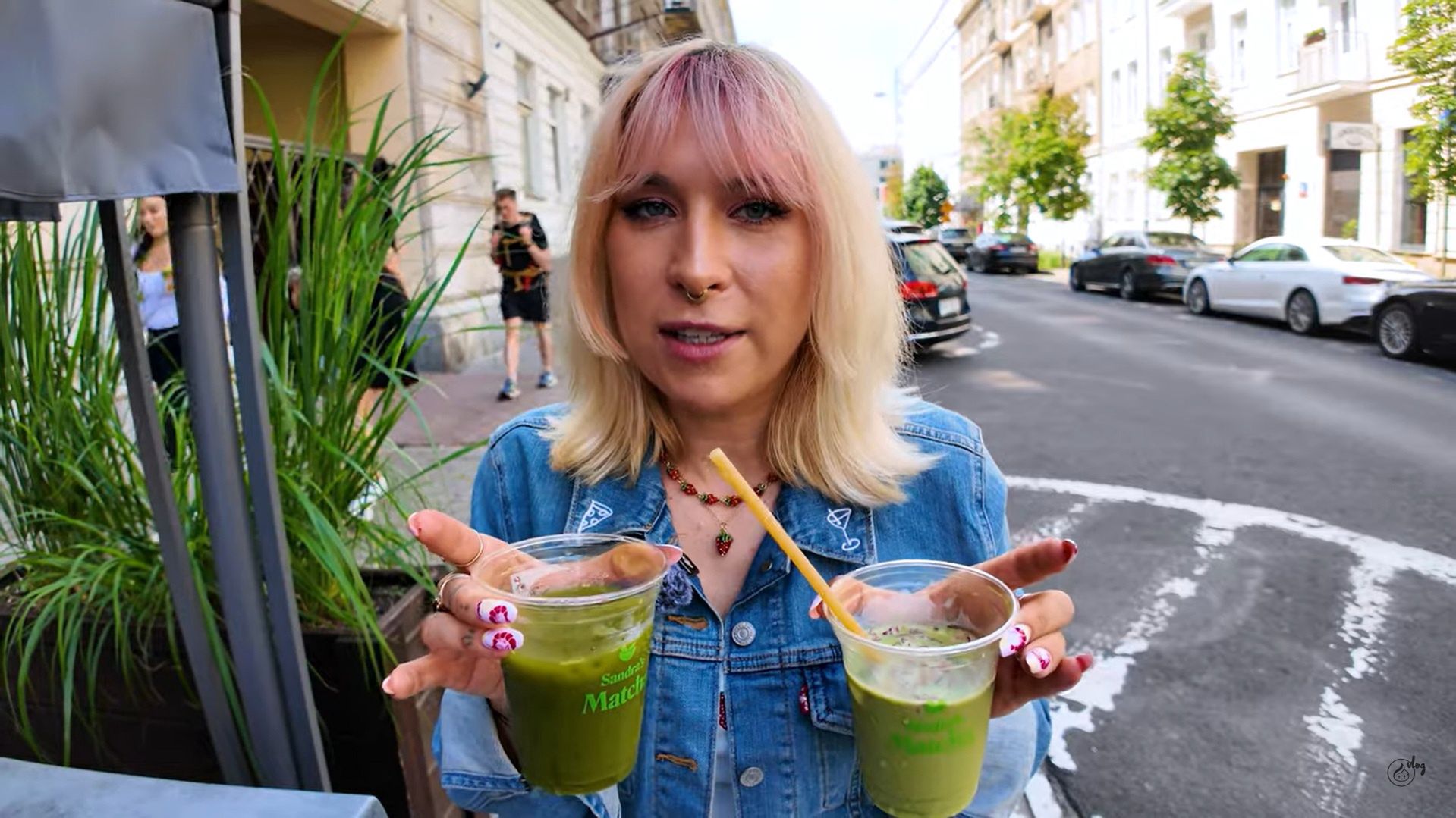Agnieszka Grzelak spróbowała matchy w lokalu Sandry Kubickiej