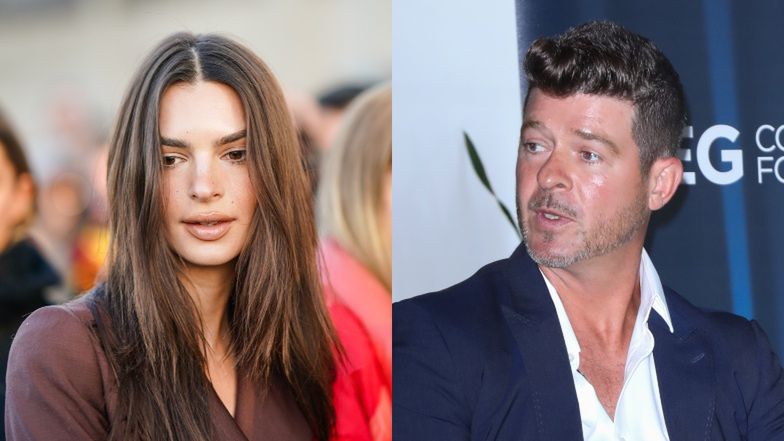 Emily Ratajkowski oskarża Robina Thicke'a o molestowanie 