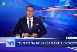 "Wiadomości" znowu uderzają w TVN. "To największa partia opozycyjna"