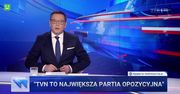 "Wiadomości" znowu uderzają w TVN. "To największa partia opozycyjna"