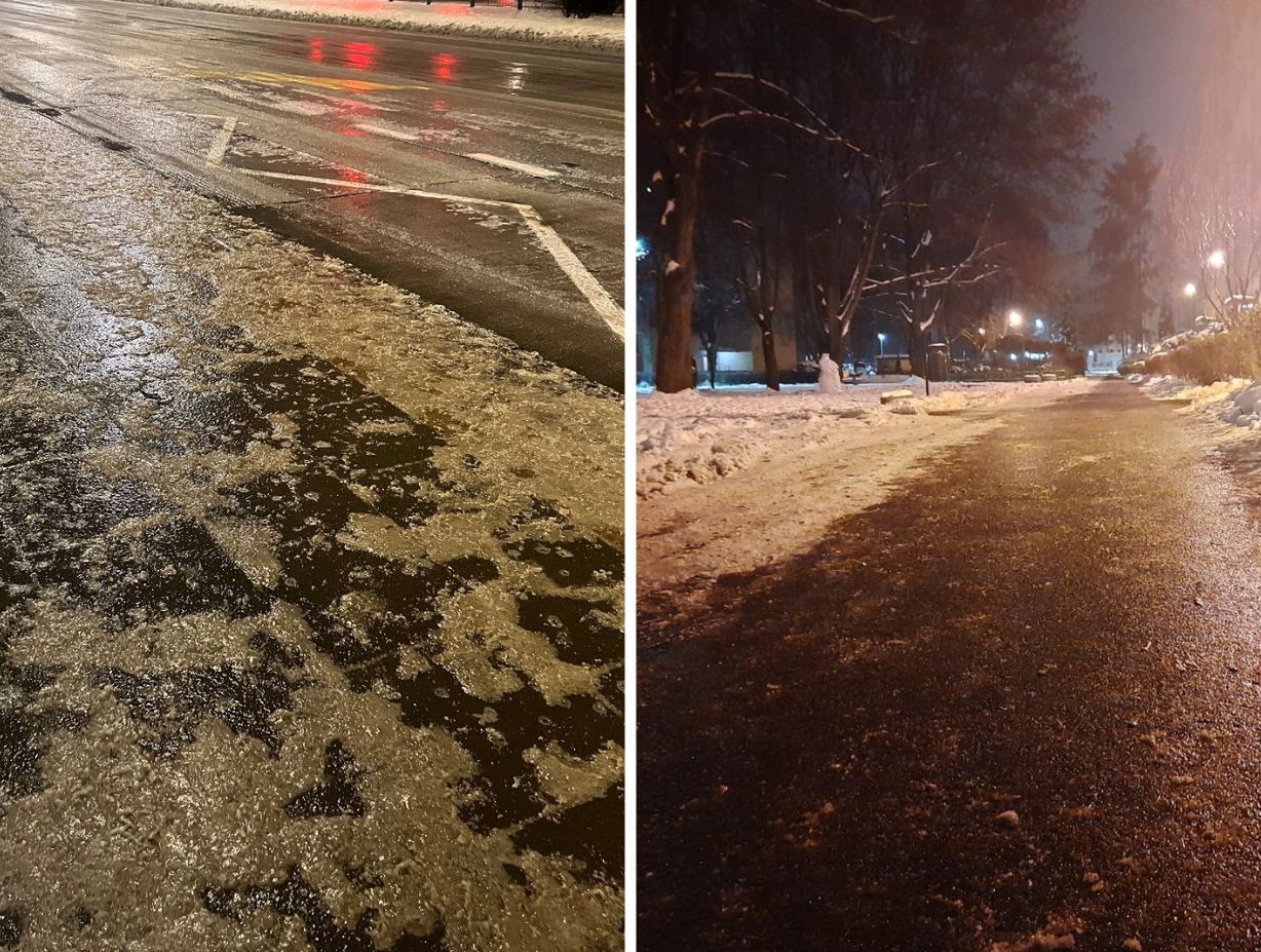 Polska jak lodowisko. "Na łyżwach można jeździć, a nie chodzić"