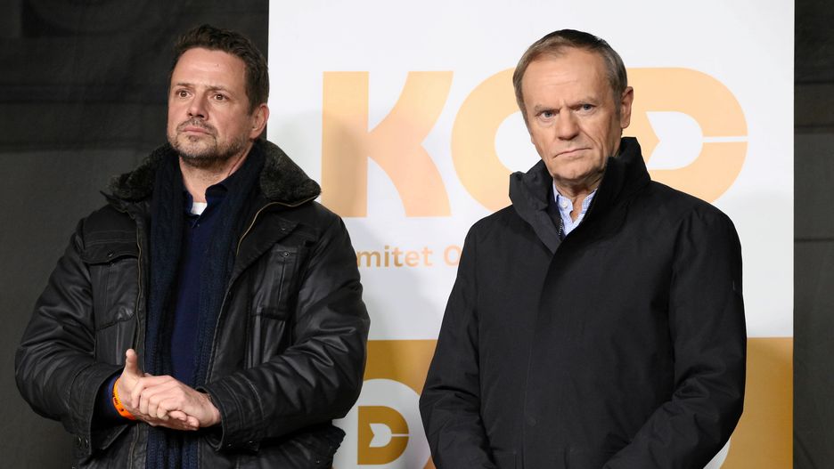 Rafał Trzaskowski i Donald Tusk
