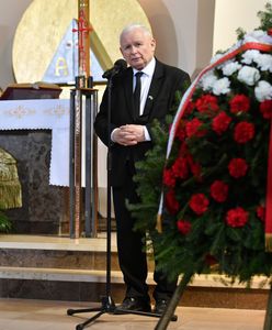 "Kolega, przyjaciel". Jarosław Kaczyński na pogrzebie prof. Waldemara Parucha