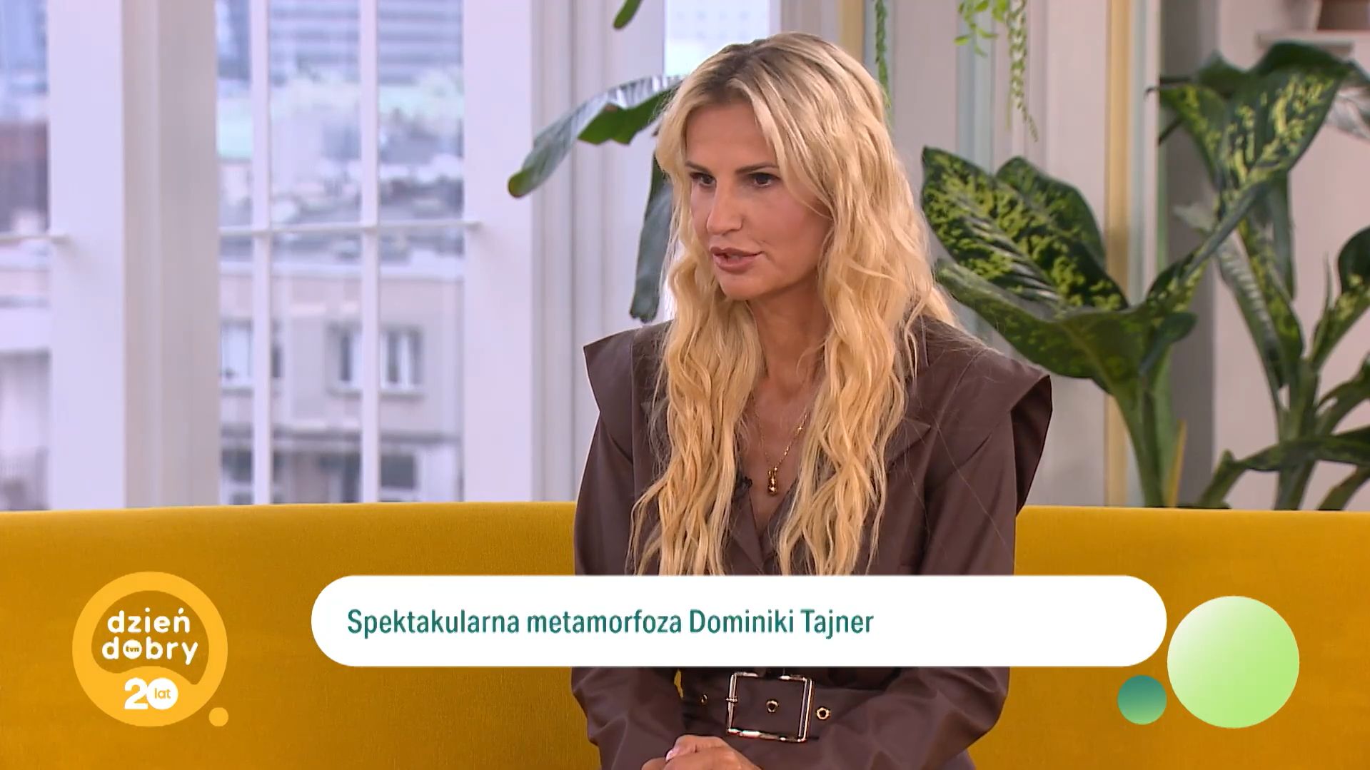 Dominika Tajner w "Dzień dobry TVN"