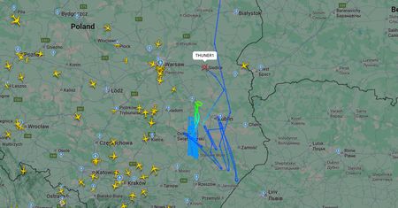Polska poderwała samolot obserwacyjny. AWACS na niebie