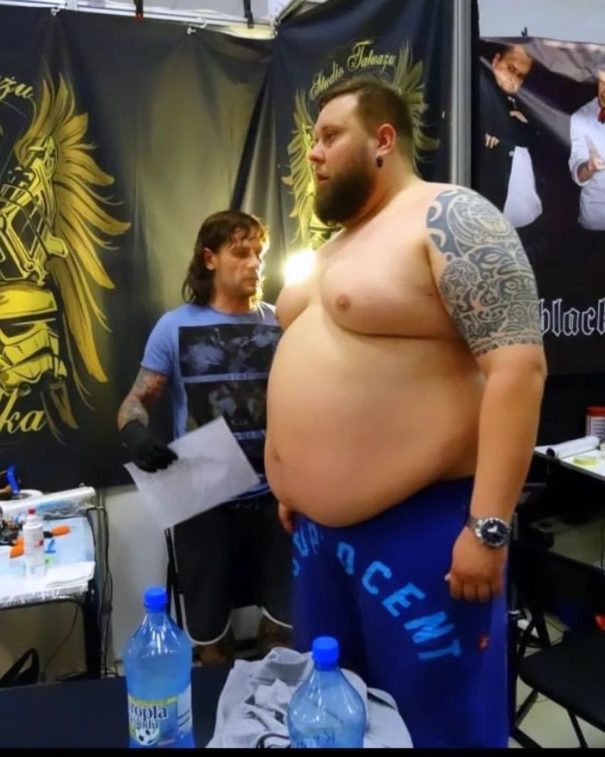 Mateusz 'Big Boy" Borkowski w 2014 r.