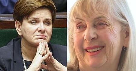 Kiszczakowa ocenia Szydło: "Bardzo aktywna, dzielna! To jest prawica, prawda?"