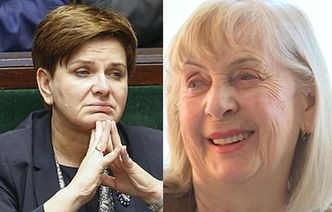 Kiszczakowa ocenia Szydło: "Bardzo aktywna, dzielna! To jest prawica, prawda?"