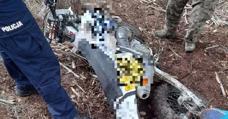 66-latek jeździł crossem po lesie. Teraz odpowie przed sądem