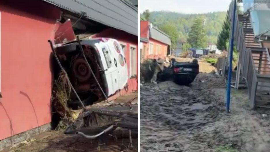 Powódź w Polsce. Dramatyczne obrazy w Stroniu Śląskim
