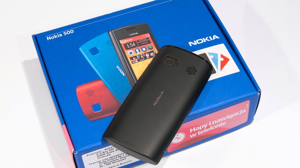 Nokia 500 - pierwsze wrażenia 1