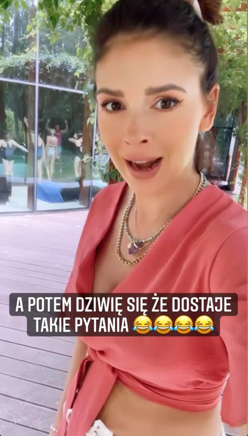 Klaudia Halejcio oburzona pytaniem dziennikarki