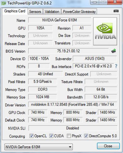 Asus U44SG - 14-calowy kompakt [test] 16