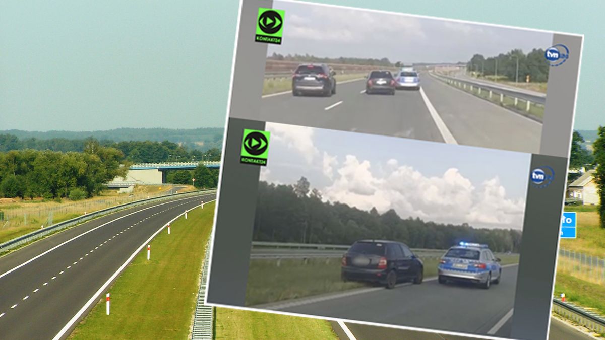 Kierowca fabii nie chciał dać się złapać