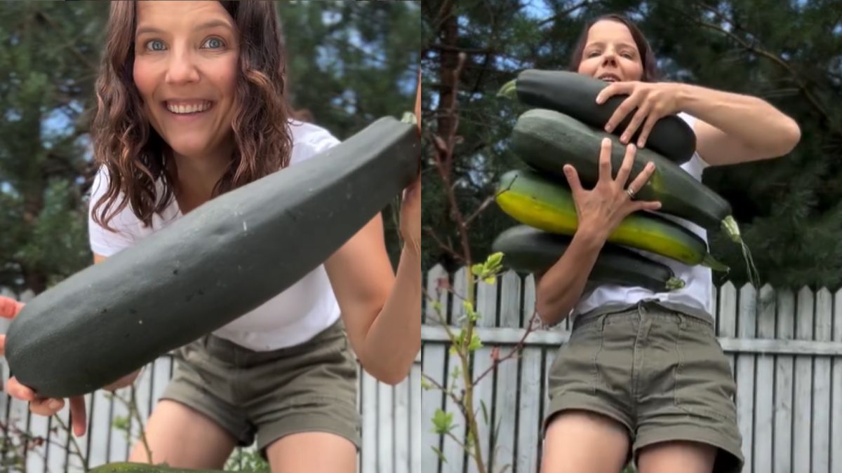 Joanna Jabłczyńska i jej wielkie cukinie