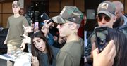 Justin Bieber otoczony przez fanki (ZDJĘCIA)