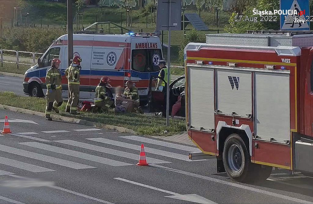 Śląsk. O włos od tragedii. 72-latka potrąciła rowerzystkę