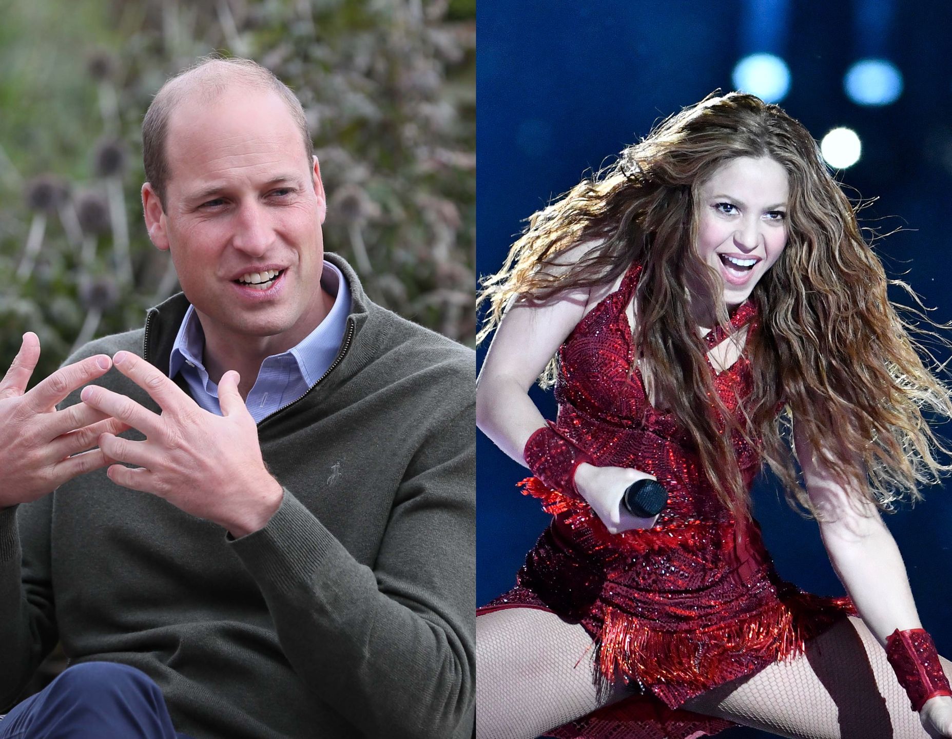 Książę William i Shakira