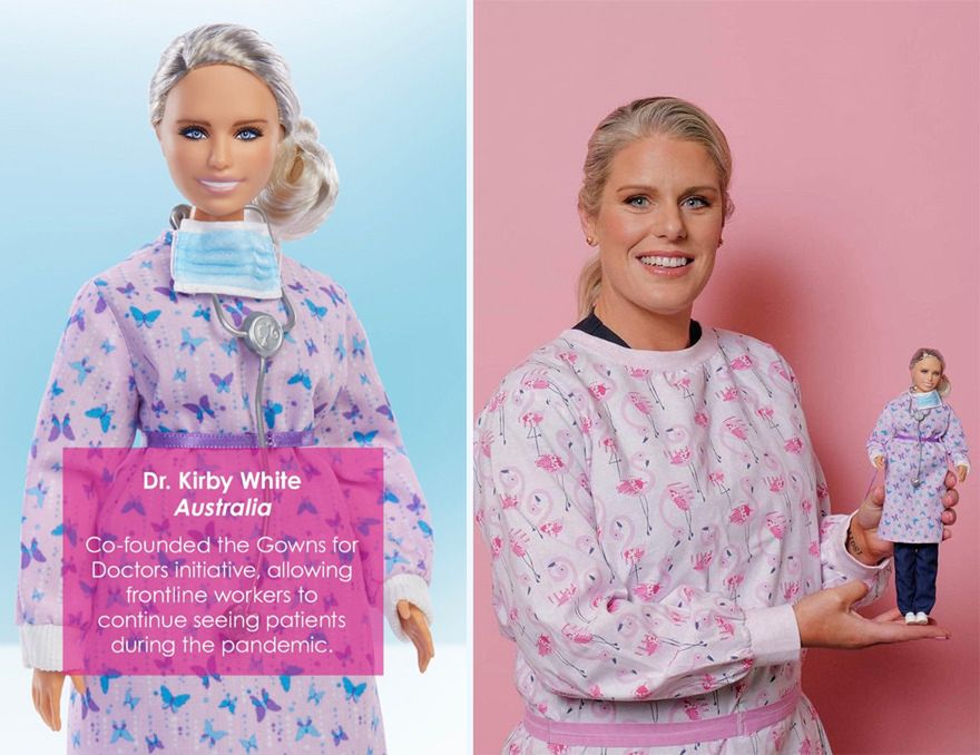 Walczyły z pandemią COVID-19. Mattel postanowił uhonorować je własnymi lalkami Barbie 6
