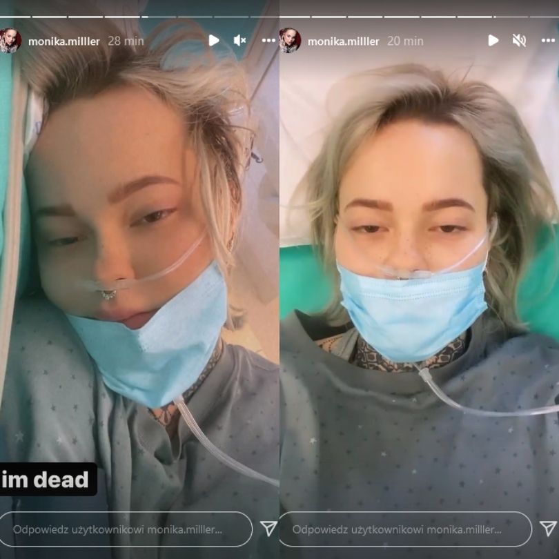 Monika Miller relacjonuje pobyt w szpitalu