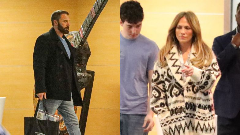 Jennifer Lopez i Ben Affleck spotkali się na świątecznym lunchu