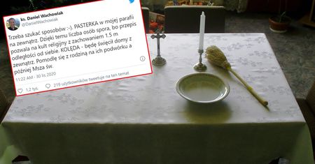 Kolędy nie będzie? Niekoniecznie! Ksiądz znalazł sposób