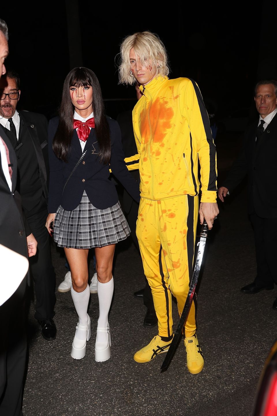 Tłum gwiazd na halloweenowej imprezie w Los Angeles