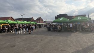 Nie było miejsca pod sceną! Tak wyglądał rapowy piątek Juwenaliów w Szczecinie