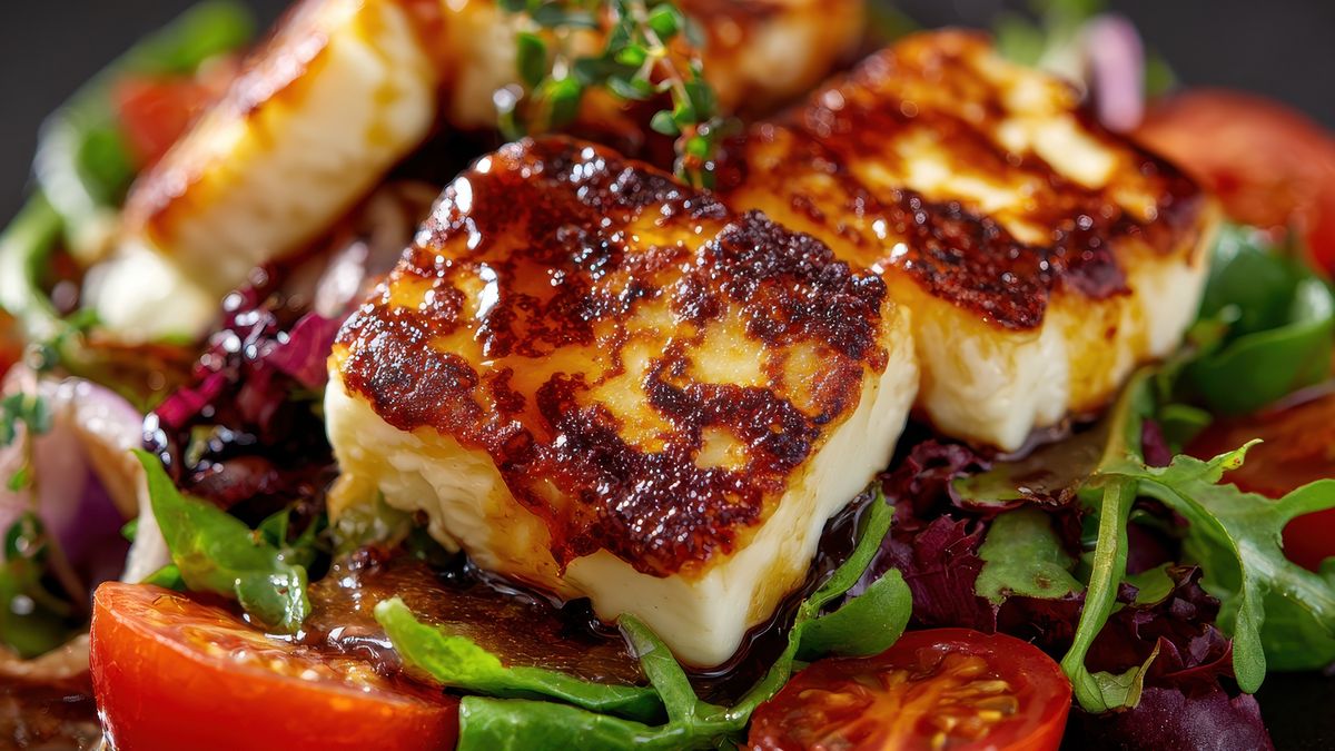 Halloumi w pysnzym sosie