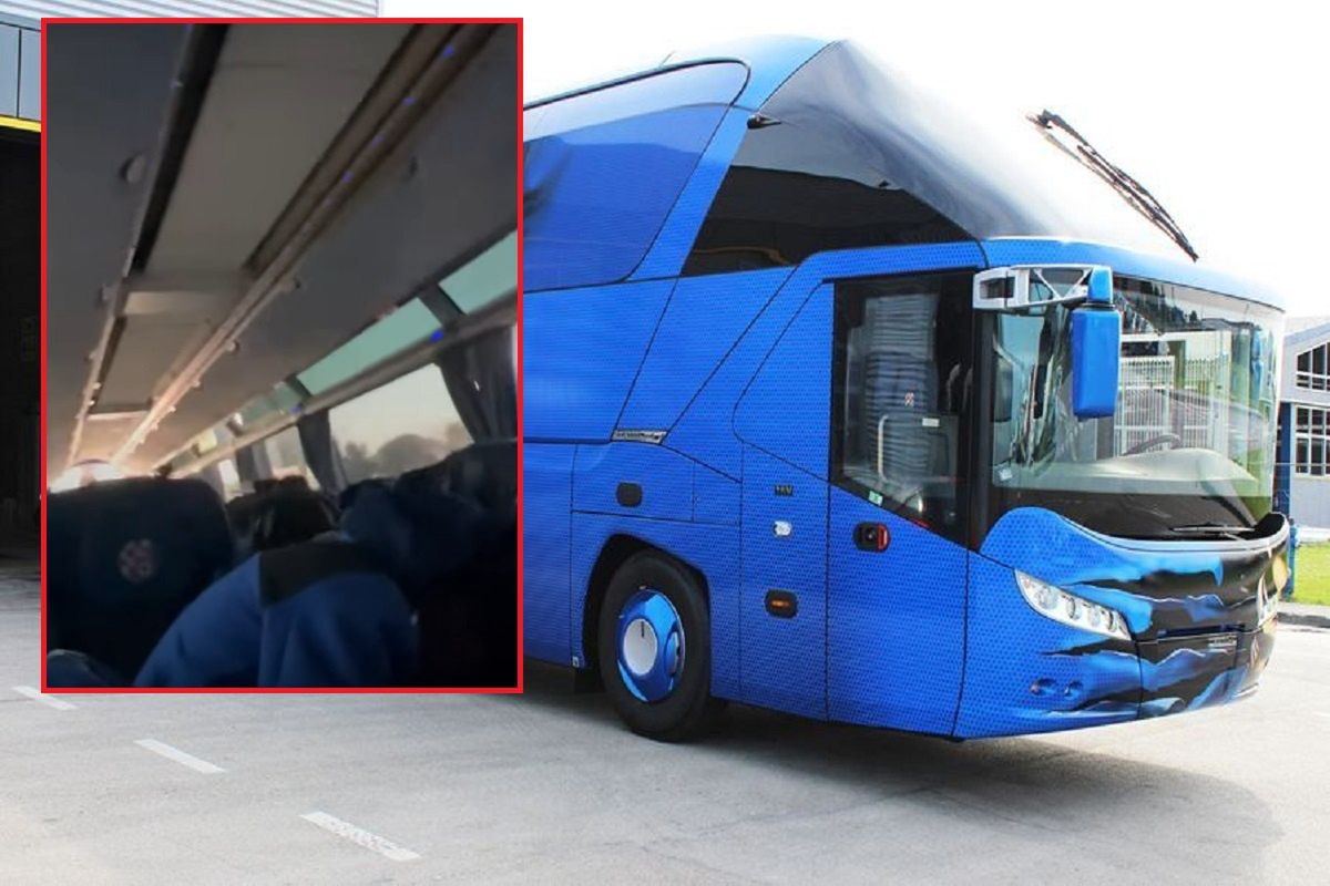 Autokar Dinama Zagrzeb został zaatakowany w drodze na mecz