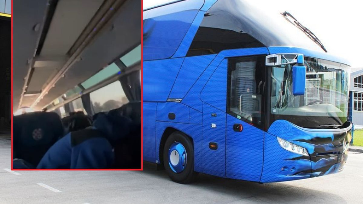 Autokar Dinama Zagrzeb został zaatakowany w drodze na mecz