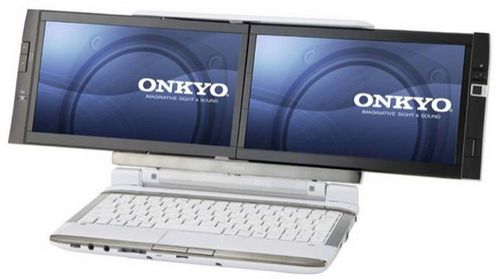 Dwuekranowy netbook od Onkyo - lepszy od Kohjinsha! 1