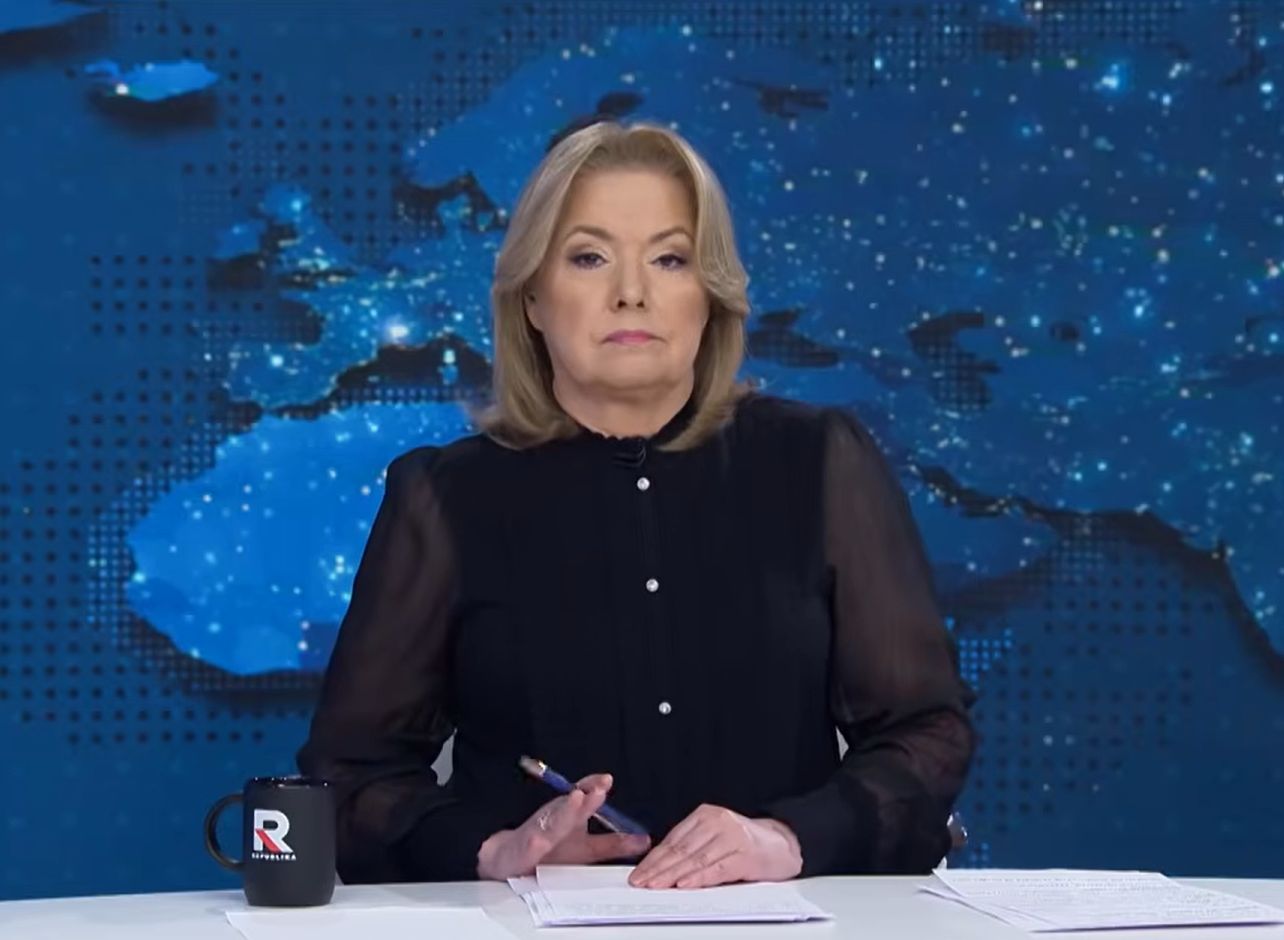 Danuta Holecka w Republice