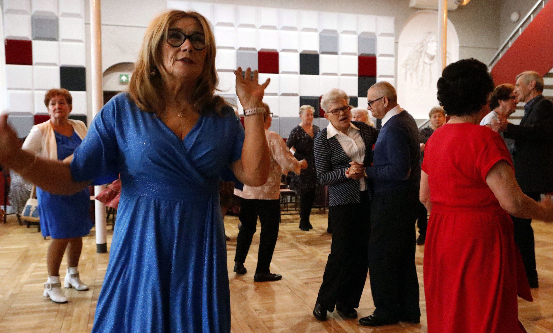 Potańcówka seniorów w klubie Akcent w Grudziądzu