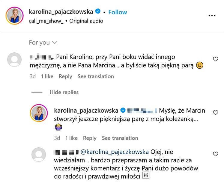 Karolina Pajączkowska skomentowała rozstanie z narzeczonym