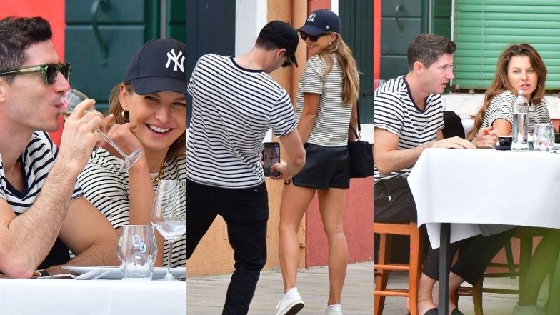 Anna i Robert Lewandowscy stołują się w Wenecji