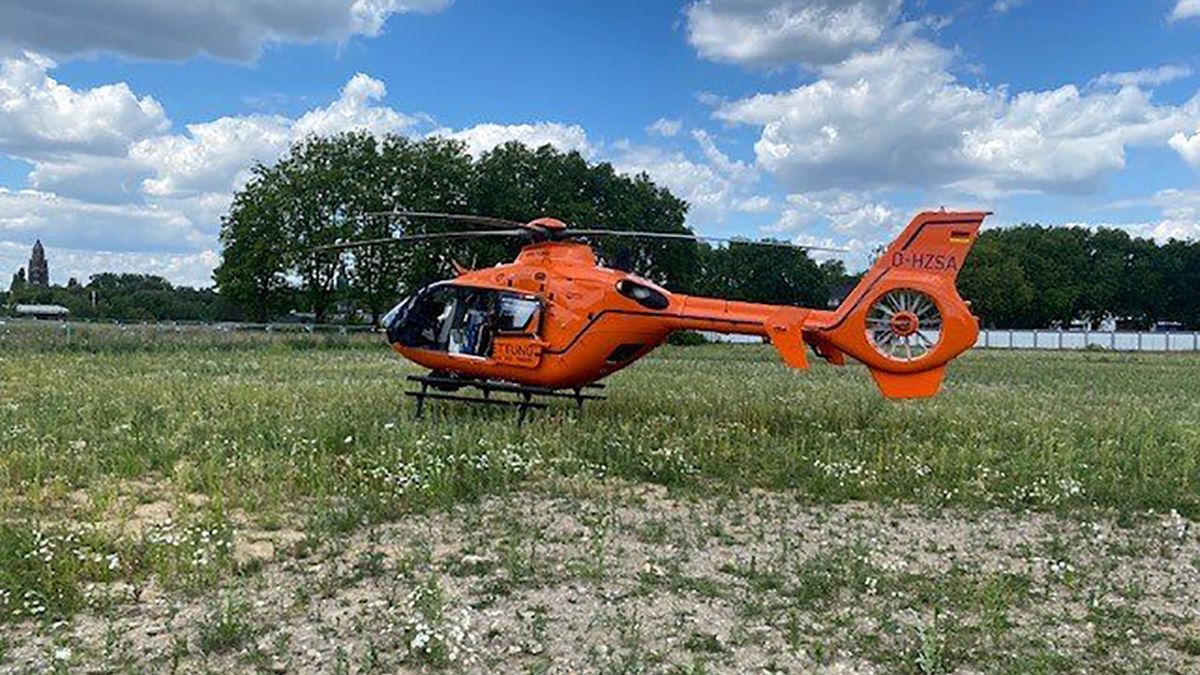 Do rannego Polaka wezwano z Duisburga helikopter ratunkowy