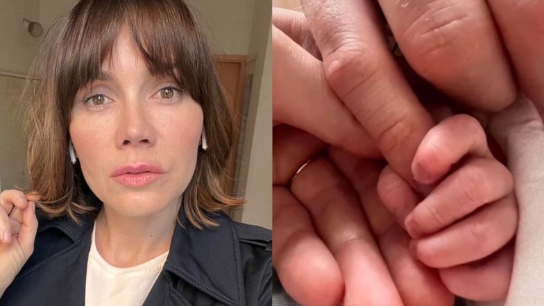 Olga Bołądź urodziła