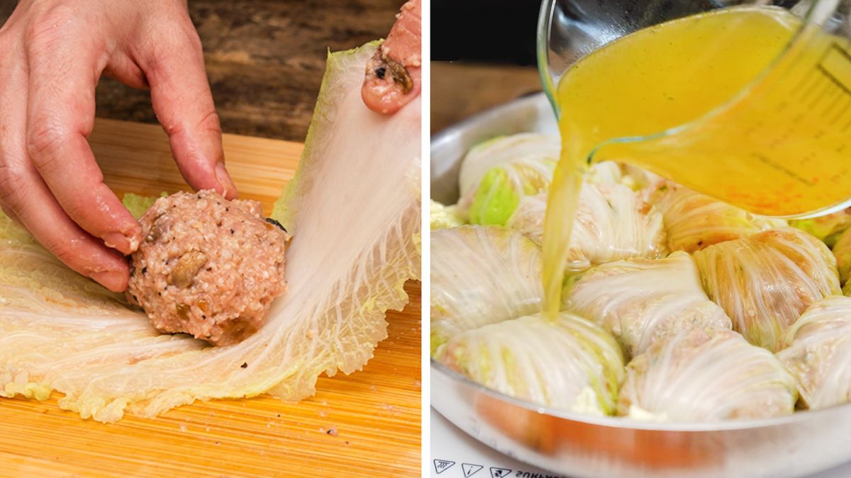 Mini gołąbki- Pyszności