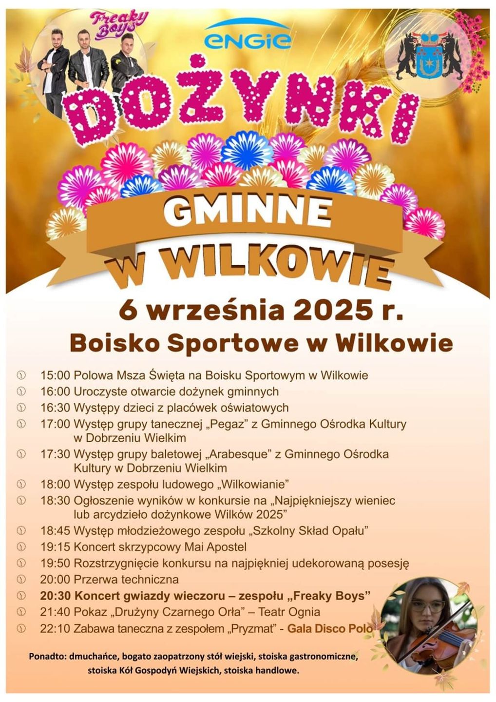 Dożynki w Wilkowie