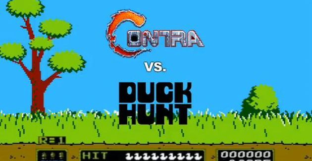 Mix z Pegasusa - Contra vs Duck Hunt (wideo)