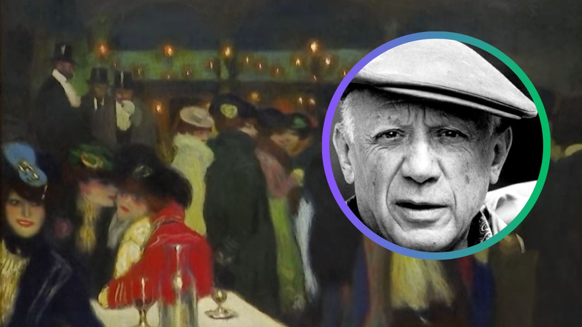 "Le Moulin de la Galette" - Pablo Picasso. Fot.YouTube/TheGuardian